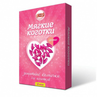Когти накладные Клини д/к розовые (уп 40шт)