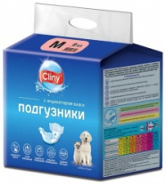 Подгузник Cliny M 5 - 10 кг, 1 шт (9 шт/уп)