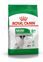 Корм для собак Royal Canin Mini Adult 8+ сухой для взрослых собак мелких размеров старше 8 лет, 4 кг