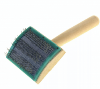 Пуходерка Г10 трехрядная деревянная д/жив 