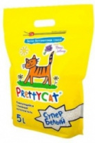 PrettyCat наполнитель комкующийся для кошачьих туалетов "Cупер белый" с ароматом лаванды 4,2 кг (5 л) PrettyCat наполнитель комкующийся для кошачьих туалетов "Cупер белый" с ароматом лаванды 4,2 кг (5 л)