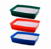 ТУАЛЕТ для кошек ВАКА Люкс с сеткой 