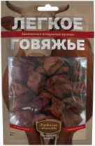 Лакомство Деревенские Легкое говяжье 50 г