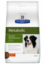 Сухой диетический корм для собак Hill's Prescription Diet Metabolic способствует снижению и контролю веса, с курицей 1,5 кг