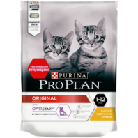 Сухой корм Pro Plan® для котят до года, с высоким содержанием курицы, Пакет, 200 г 