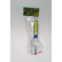 Расческа Triol 305 редкозубчатая с ручкой сине-желтый Рк-01900 