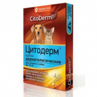 CitoDerm Капли дерматологические для кошек и собак, до 10 кг 