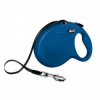 Поводок-рулетка Flexi New Classic до 50 кг лента синяя  68033 (L, 5 м)