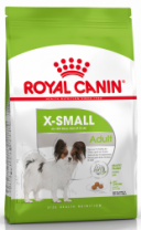 Корм для взрослых собак очень мелких размеров Royal Canin X-Small Adult сухой от 10 месяцев, 3 кг