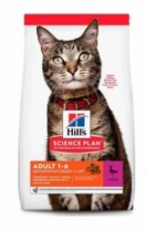 Сухой корм Hill's Science Plan для взрослых кошек для поддержания жизненной энергии и иммунитета, с уткой, 300 г 