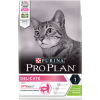 Сухой корм Pro Plan® для взрослых кошек с чувствительным пищеварением или с особыми предпочтениями в еде, с высоким содержанием ягненка, Пакет, 3 кг 