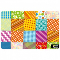 Коврик под миску "Лоскуток", 430*280 мм