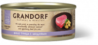 Консервы GRANDORF для кошек филе тунца с мидиями 70 гр 