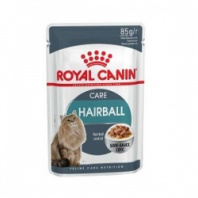 Корм для кошек Royal Canin Hairball Care для профилактики образования волосяных комочков, соус, 85г 