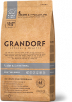 Сухой беззерновой корм GRANDORF для собак всех пород кролик с бататом 3 кг Сухой беззерновой корм GRANDORF для собак всех пород кролик с бататом 3 кг