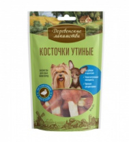 Деревенские Косточки утиные для мини-пород 55 гр