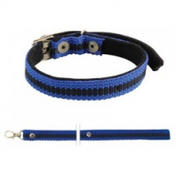 Комплект Gamma ошейник+поводок для кошек капрон  Цк-01100 (15х400мм) 