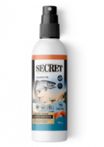 Масло лосося Секрет для собак и кошек 150 мл. 