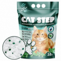 Наполнитель CAT STEP Crystal Fresh Mint впитывающий силикагелевый 3,8л 20363011 Наполнитель CAT STEP Crystal Fresh Mint впитывающий силикагелевый 3,8л 20363011