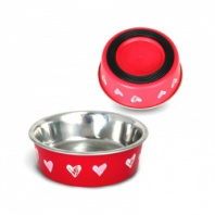 Миска из нерж. стали "Сердца", 750 мл BL-21