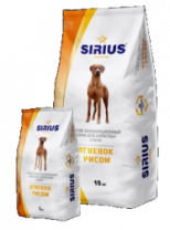 Сухой полнорационный корм для взрослых собак Ягнёнок и рис Сухой полнорационный корм для взрослых собак Ягнёнок и рис