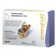 Стронгхолд 30 мг д/собак 2,6-5 кг, 1 пипетка (3 шт/уп) 