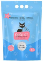 Наполнитель Си Си Кэт для кошек впитывающий силикагелевый 7,6л 173.019а Наполнитель Си Си Кэт для кошек впитывающий силикагелевый 7,6л 173.019а