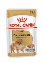 Корм для собак Royal Canin Pomeranian Корм консервированный для взрослых собак породы Померанский Шпиц,85г
