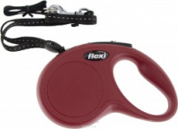 Поводок-рулетка Flexi New Classic до 12 кг трос красная  58665 (S, 5 м)