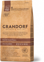 Сухой беззерновой корм GRANDORF для собак всех пород утка с бататом 10 кг Сухой беззерновой корм GRANDORF для собак всех пород утка с бататом 10 кг