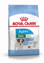 Корм для собак Royal Canin Корм Mini Puppy сухой для щенков мелких размеров до 8 месяцев, 4 кг