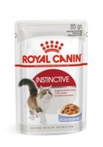 Корм для взрослых кошек Royal Canin Instinctive Корм консервированный ,желе, 85г 