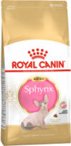 Корм для кошек Royal Canin Sphynx Kitten Корм сухой сбалансированный для котят породы Сфинкс, 0,4 кг 