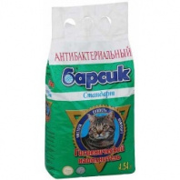 Наполнитель Барсик Антибактериальный впитывающий 3,1кг 22883 (4,54л) Наполнитель Барсик Антибактериальный впитывающий 3,1кг 22883 (4,54л)
