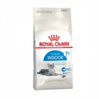 Корм для кошек Royal Canin Indoor 7+ Корм сухой сбалансированный для стареющих кошек, живущих в помещении, 0,4 кг 