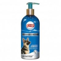 Cliny Шампунь-кондиционер Глубокая Очистка для собак и кошек, 300 мл 
