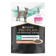 Влажный корм Pro Plan Veterinary Diets EN St/Ox Gastrointestinal™ для взрослых кошек и котят при расстройствах пищеварения, с лососем, Пауч, 85 г 
