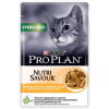 Влажный корм Pro Plan® Nutri Savour® для взрослых стерилизованных кошек и кастрированный котов, с курицей в соусе, Пауч, 85 г 